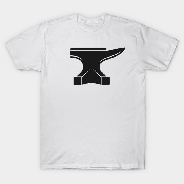 Anvil For Blacksmiths T-Shirt by THP Creative